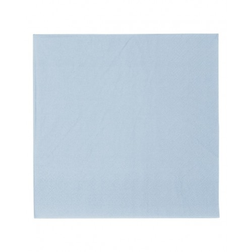   20 SERVILLETAS VERT CELESTE 33CM