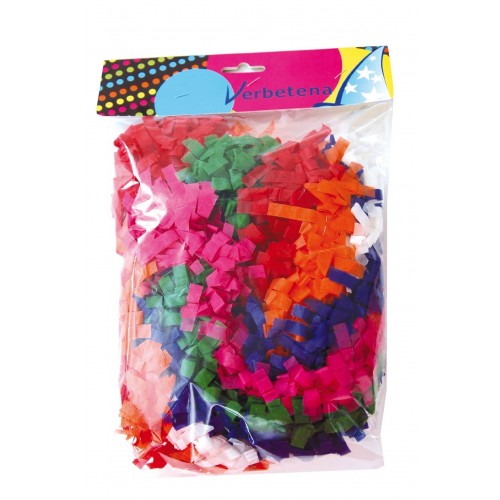 $D  PAQ.6/U COLLAR PAPEL MULTICOL 6,5CM