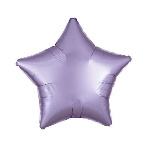 GLOBO 18" FOIL FORMA ESTRELLA LILA SATIN