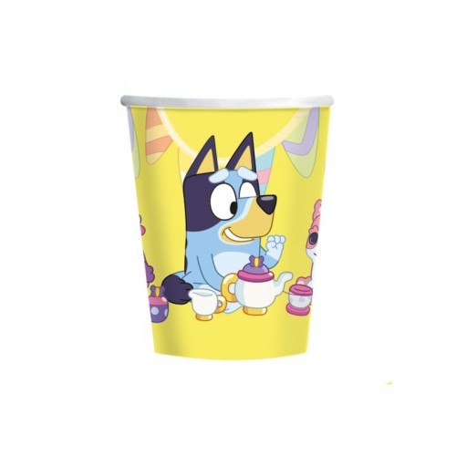   8 VASOS BLUEY 227ML