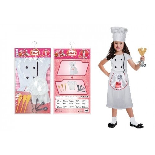 DISFRAZ 3A6 AÑOS COCINERO CHEF