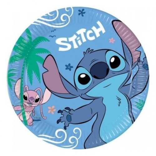 -  8 PLATOS CARTON STITCH 23CM