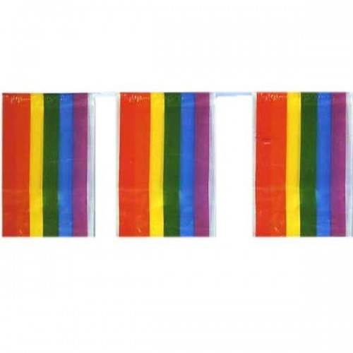 $D PAQ.BANDERA PL ARCO IRIS 50MT
