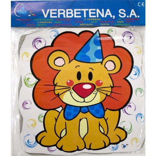 $D  PIÑATA CACHORRO LEONCITO