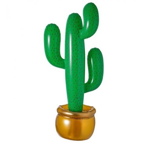 CACTUS MACETA HINCHABLE 90CM