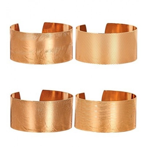   BRAZALETE ROMANO MUJER COLOR ORO