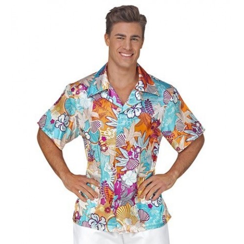 CAMISA T-XXL RASO HAWAIANO