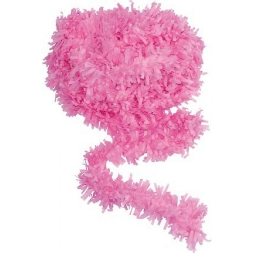   MAZO BOA PAPEL UNICOLOR ROSA 10MT