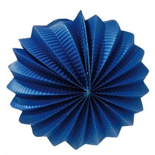 $D   FAROL ESFERICO AZUL 22CM