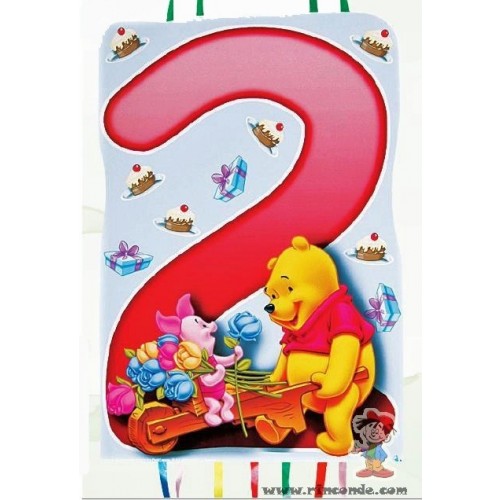 4X1 PIÑATA PERFIL WINNIE POOH N2