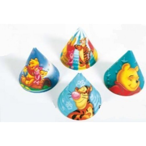$D  PAQ.4/U SOMBRERO CONO WINNIE POOH