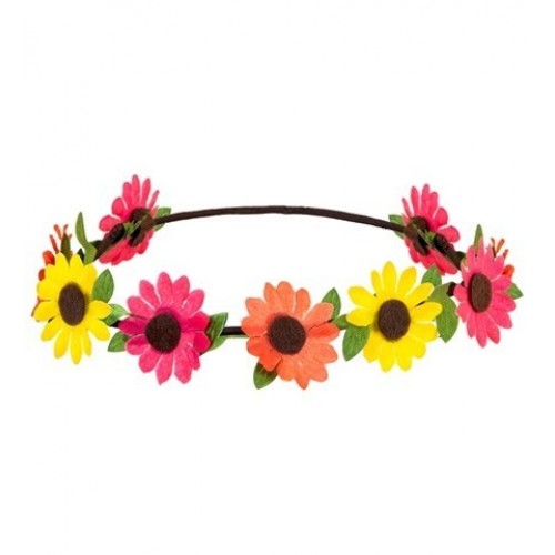DIADEMA MARGARITAS MULTICOLOR