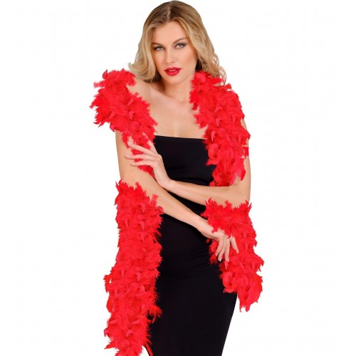   BOA MARABU 50G ROJA 1,8MT