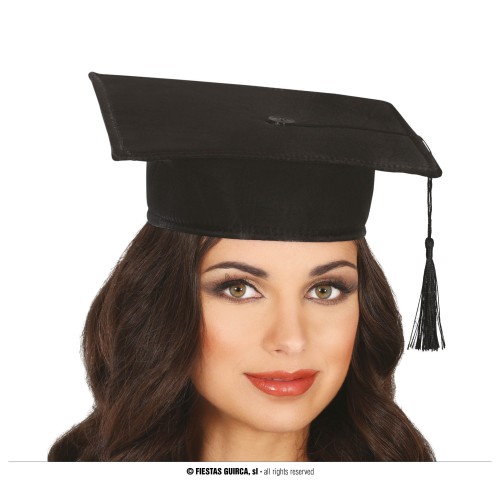 SOMBRERO ADULTO TELA GRADUACION
