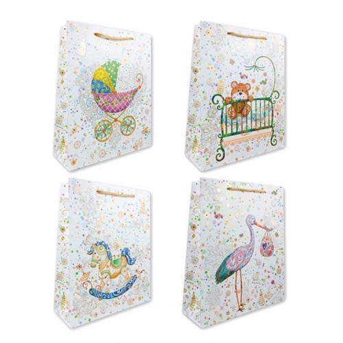 BOLSA REGALO BEBE 18X23CM  
