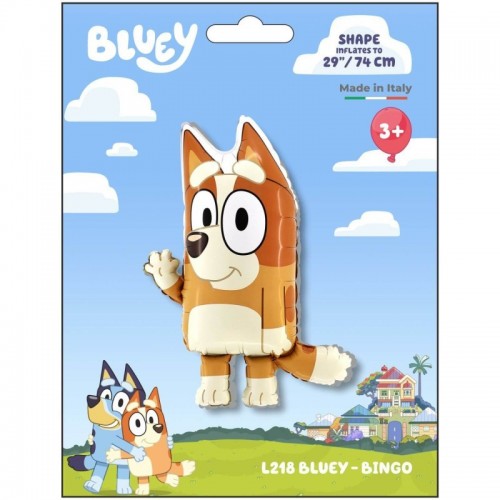 GLOBO 29" FOIL FORMA BINGO BLUEY
