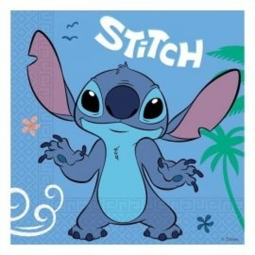   20 SERVILLETAS STITCH 33CM