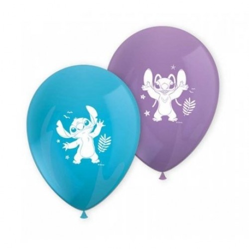   8 GLOBOS 11" LATEX STITCH