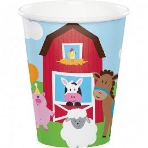   8 VASOS GRANJA 250CL