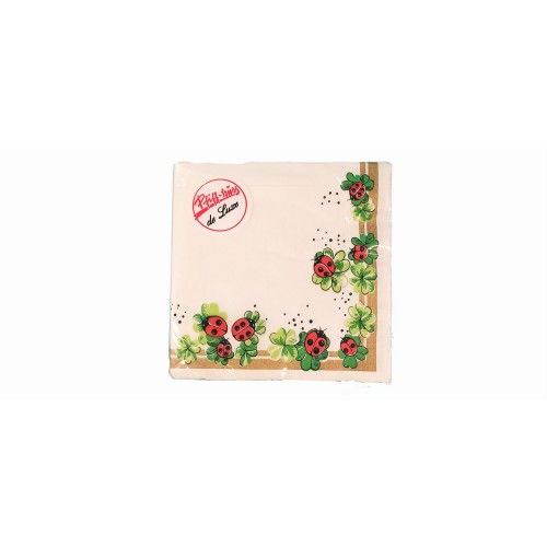 20 SERVILLETAS TREBOL SARANTONTON 33CM