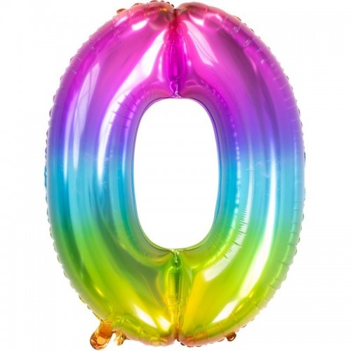 GLOBO 34" FOIL FORMA N0 MULTICOLOR