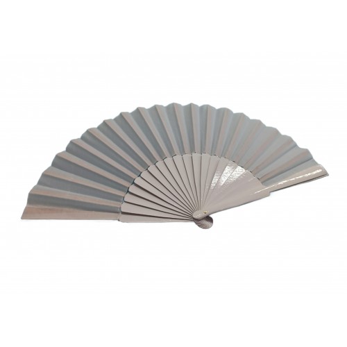   ABANICO SEVILLAN MADERA BLANCO 30CM