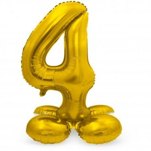 AIRE GLOBO BASE 28" FOIL FORMA N4 ORO