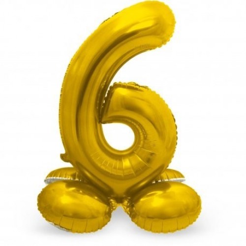 AIRE GLOBO BASE 28" FOIL FORMA N6 ORO