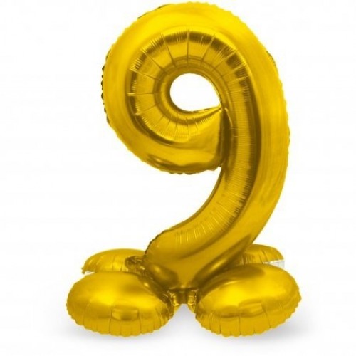 AIRE GLOBO BASE 28" FOIL FORMA N9 ORO