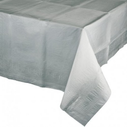   MANTEL PAPEL PLATA 137X274CM