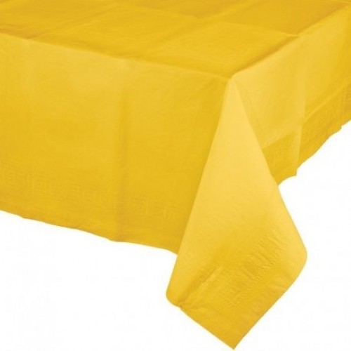   MANTEL PAPEL AMARILLO 137X274CM