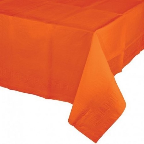   MANTEL PAPEL NARANJA 137X274CM