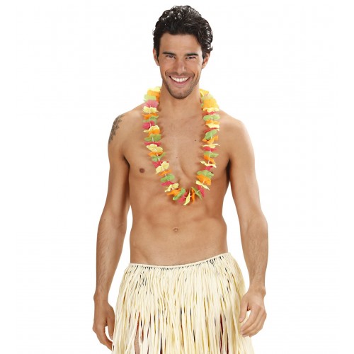 COLLAR HAWAIANO NEON MULTICOLOR