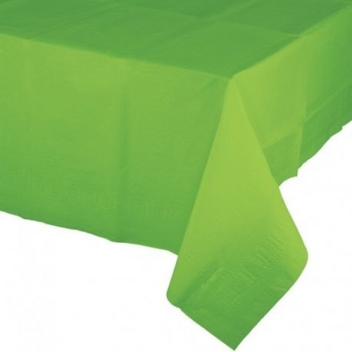   MANTEL PAPEL VERDE LIMA 137X274CM
