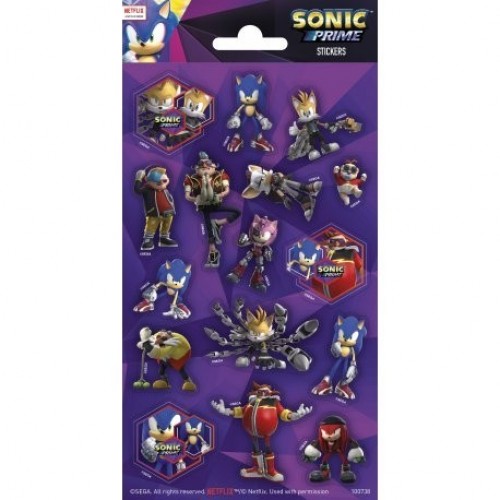   PEGATINAS BRILLANTES SONIC