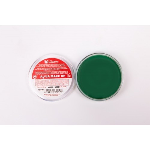 $    MAQUILLAJE AL AGUA  VERDE 43GR
