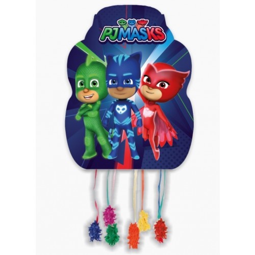   PIÑATA PERFIL PJ MASKS 46X33CM