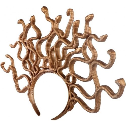 DIADEMA SERPIENTE MEDUSA