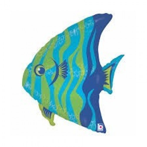 GLOBO 24" FOIL FORMA PEZ ANGEL