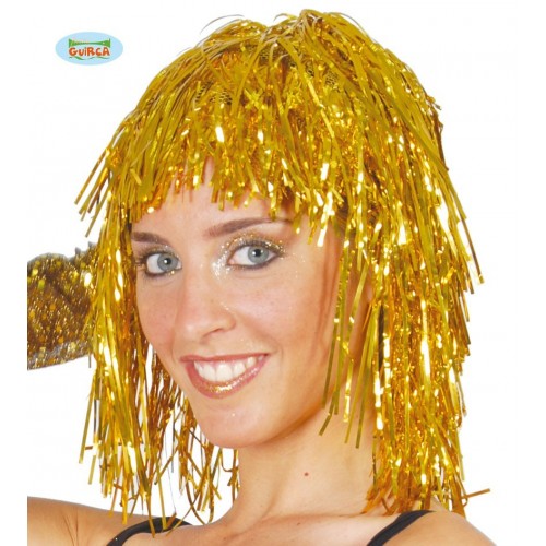 $ D     PELUCA RAFIA ORO BRILLANTE