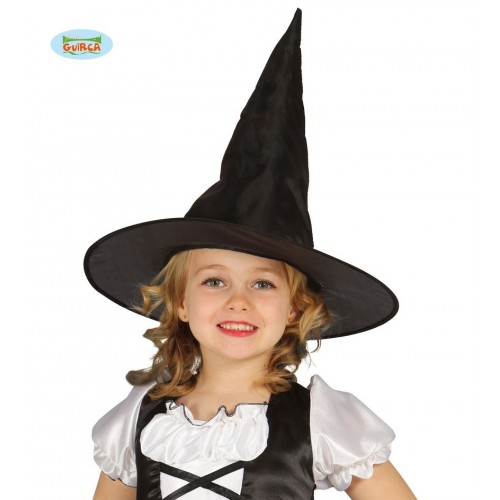   SOMBRERO BRUJA INFANTIL NEGRO