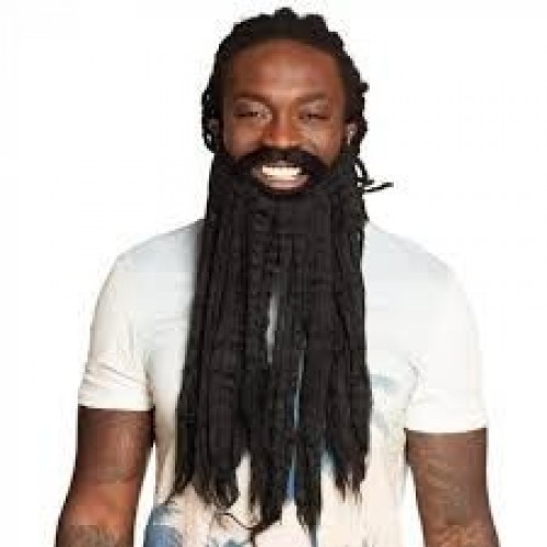 BARBA RASTA LARGA NEGRA
