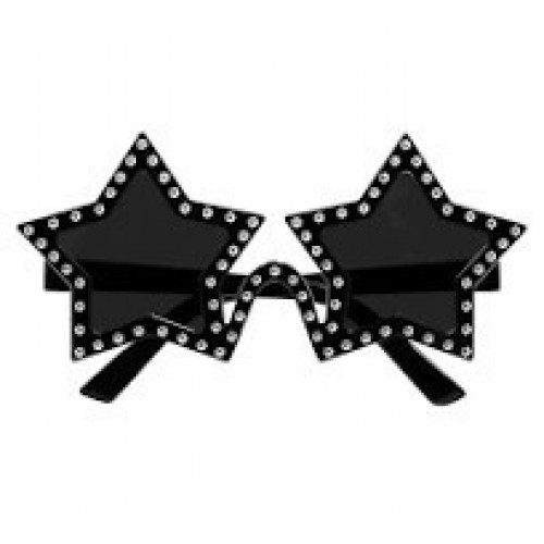 GAFAS ESTRELLAS NEGRAS ROCK