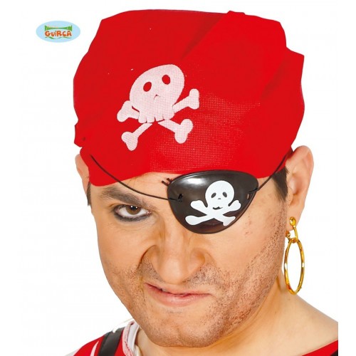 BLISTER PIRATA PAÑUELO PENDIENTE PARCH