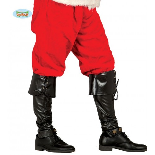CUBRE BOTAS NEGRAS C/CORDON