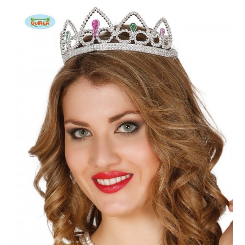 DIADEMA ADULTO PRINCESA PLATA