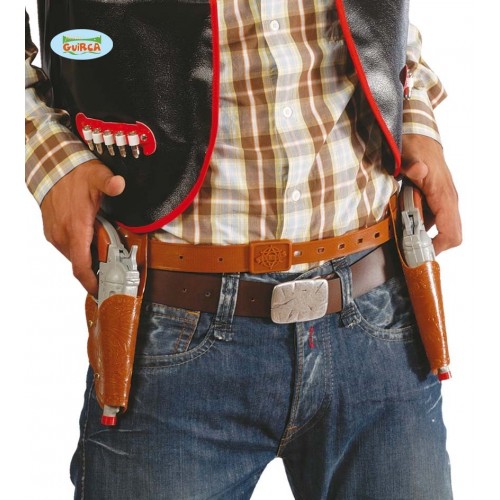 CARTUCHERA PISTOLAS PLASTICO