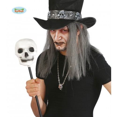 VARA CALAVERA BRUJO 60CM