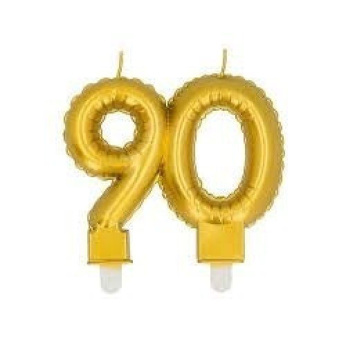   VELA FORMA N90 METAL ORO 9CM