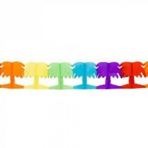 GUIRNALDA PALMERA MULTICOLOR 4M